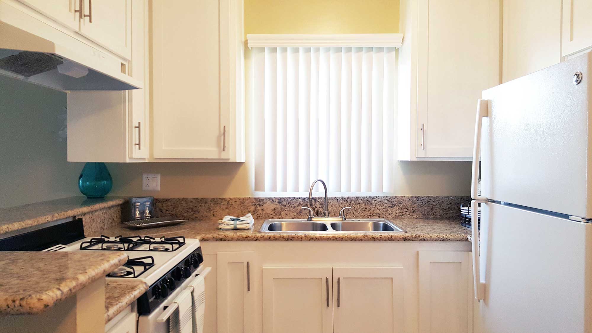 Palma Imperial Apartments interior of kitchen 2